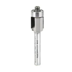 Amana Tool DRB-400 PCD Diamond Tipped Flush Trim 1/2 D X 7/16 CH X 1/4 SHK X 2-19/64 Inch Long Router Bit W/ Lower Ball Bearing -TOOLSTODAY Sales 11547 10594.1686681212 1