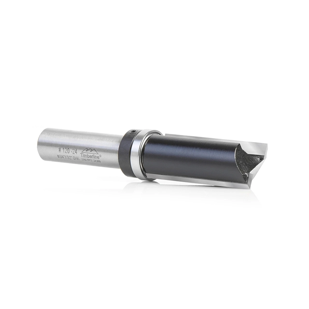 Timberline 120-24 Carbide Tipped Flush Trim Plunge Template 3/4 D X 1-3/4 CH X 1/2 Inch SHK W/ Upper Ball Bearing Router Bit 6 Timberline 120-24 Carbide Tipped Flush Trim Plunge Template 3/4 D X 1-3/4 CH X 1/2 Inch SHK W/ Upper Ball Bearing Router Bit - Image 4