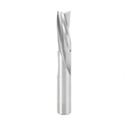 Amana Tool 46431 Solid Carbide Slow Spiral 3/8 Dia X 1 Cut Height X 3/8 Shank X 3 Inch Long Down-Cut 3-Flute Router Bit