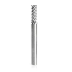 Amana Tool 48011 Medium Burr With End Mill Point 1/4 D X 3/4 CH X 1/4 SHK X 2-1/2 Inch Long SC Fiberglass And Composite Cutting Router Bit