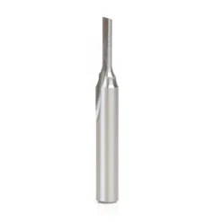 Amana Tool HSS1500 Plastic Cutting, Single Straight O Flute 1/8 D X 1/2 CH X 1/4 SHK X 2 Inch Long High Speed Steel (HSS) Router Bit