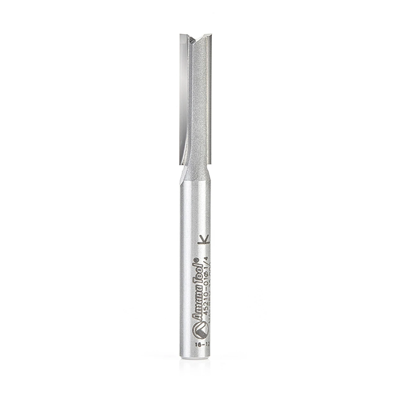 Amana Tool 45210-01 Carbide Tipped Straight Plunge High Production 1/4 D X 1 CH X 1/4 SHK X 2-1/2 Inch Long Router Bit 3 Amana Tool 45210-01 Carbide Tipped Straight Plunge High Production 1/4 D X 1 CH X 1/4 SHK X 2-1/2 Inch Long Router Bit
