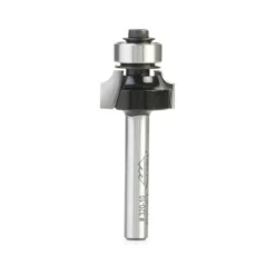 Timberline 320-10 Carbide Tipped Corner Rounding 1/8 R X 3/4 D X 3/8 CH X 1/4 Inch SHK W/ Lower Ball Bearing Router Bit