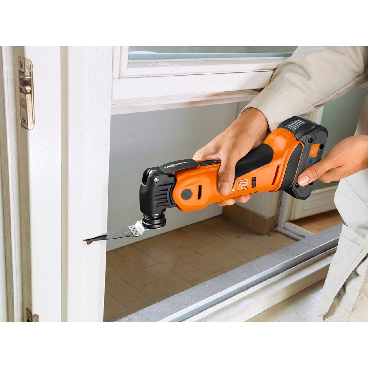 FEIN 71293664090 NEW AmpShare MultiMaster AMM700 Plus Nylon Kit AS, Cordless Oscillating Multi-Tool With 4 Ah Procore Batteries, Charger, And Accessory Kit In Nylon Bag 12 FEIN 71293664090 NEW AmpShare MultiMaster AMM700 Plus Nylon Kit AS, Cordless Oscillating Multi-Tool With 4 Ah Procore Batteries, Charger, And Accessory Kit In Nylon Bag - Image 10