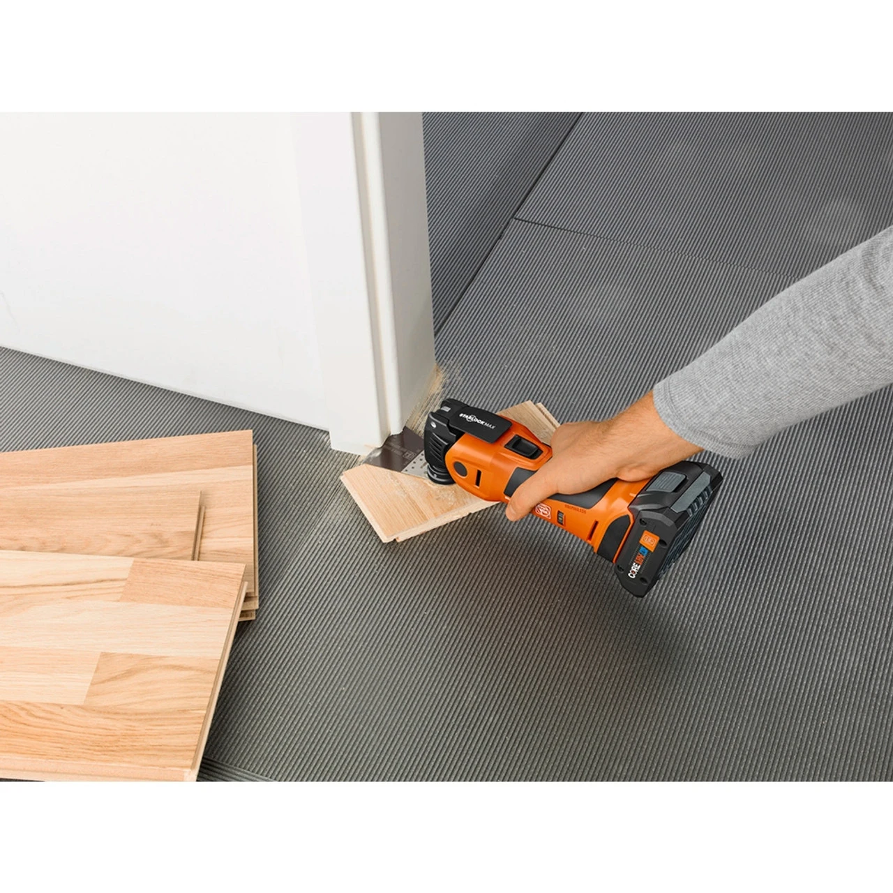 FEIN 71293661090 NEW AmpShare MultiMaster AMM700 Max Kit AS, Cordless Oscillating Multi-Tool With 2x 4 Ah Procore Batteries, Charger, And Full Accessory Kit In L-Box 6 FEIN 71293661090 NEW AmpShare MultiMaster AMM700 Max Kit AS, Cordless Oscillating Multi-Tool With 2x 4 Ah Procore Batteries, Charger, And Full Accessory Kit In L-Box - Image 4