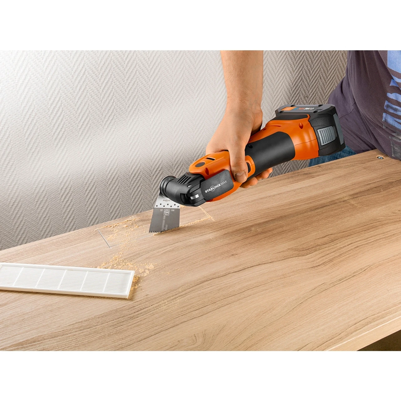 FEIN 71293664090 NEW AmpShare MultiMaster AMM700 Plus Nylon Kit AS, Cordless Oscillating Multi-Tool With 4 Ah Procore Batteries, Charger, And Accessory Kit In Nylon Bag 5 FEIN 71293664090 NEW AmpShare MultiMaster AMM700 Plus Nylon Kit AS, Cordless Oscillating Multi-Tool With 4 Ah Procore Batteries, Charger, And Accessory Kit In Nylon Bag - Image 3