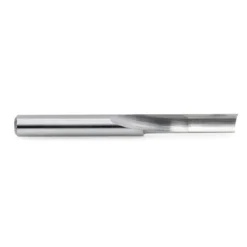 Amana Tool 43512 Solid Carbide Single O Flute, Plastic Cutting 1/4 D X 1 Inch CH X 1/4 SHK X 2-1/2 Inch Long Router Bit -TOOLSTODAY Sales 43512 b 2 83366.1686681004 1