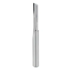 Amana Tool 43512 Solid Carbide Single O Flute, Plastic Cutting 1/4 D X 1 Inch CH X 1/4 SHK X 2-1/2 Inch Long Router Bit -TOOLSTODAY Sales 43512 2 04378.1686681010 1