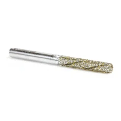 Amana Tool 44112 Diamond Grit 1/4 Dia X 1-3/8 Cut Length X 1/4 Inch Shank, 3 Flute Down-Cut Alloy Steel End Mill Coated With Electro Plated Diamonds -TOOLSTODAY Sales 44112 c 08204.1686681241
