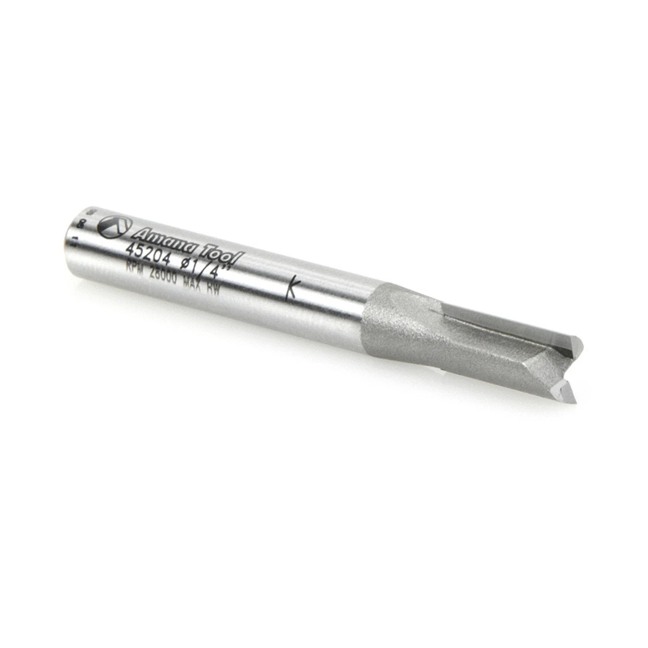 Amana Tool 45204 Carbide Tipped Straight Plunge High Production 1/4 D X 1/2 CH X 1/4 SHK X 2 Inch Long Router Bit 5 Amana Tool 45204 Carbide Tipped Straight Plunge High Production 1/4 D X 1/2 CH X 1/4 SHK X 2 Inch Long Router Bit - Image 3