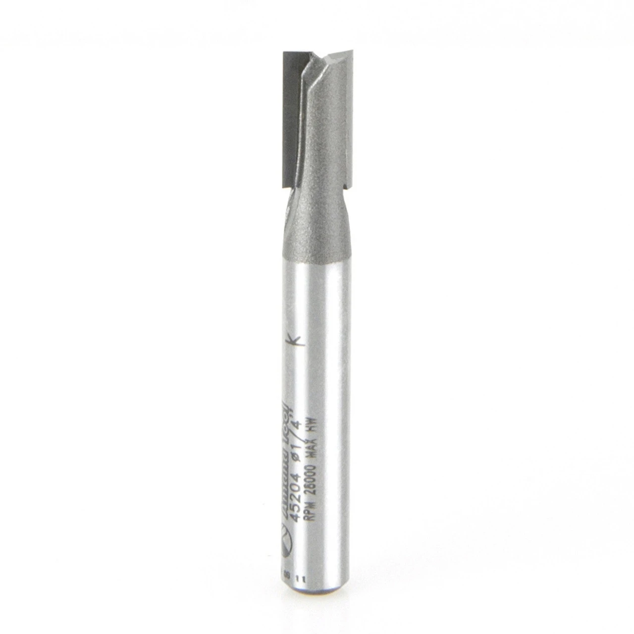 Amana Tool 45204 Carbide Tipped Straight Plunge High Production 1/4 D X 1/2 CH X 1/4 SHK X 2 Inch Long Router Bit 6 Amana Tool 45204 Carbide Tipped Straight Plunge High Production 1/4 D X 1/2 CH X 1/4 SHK X 2 Inch Long Router Bit - Image 4