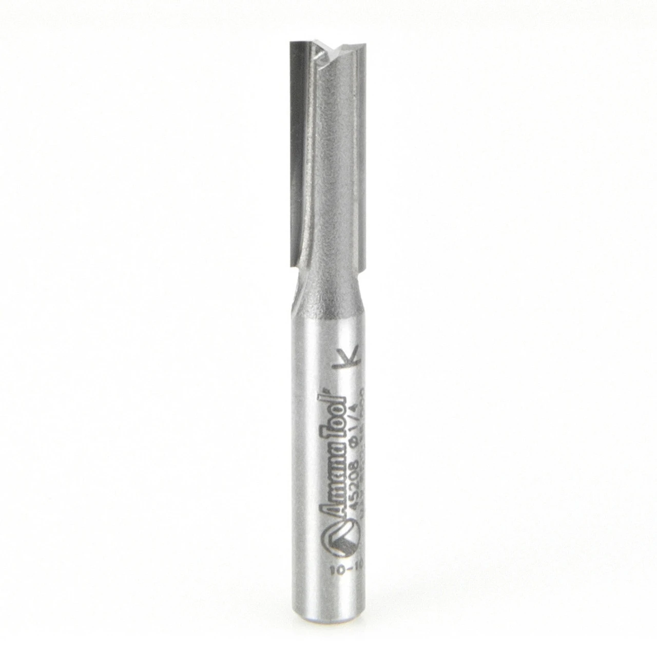 Amana Tool 45208 Carbide Tipped Straight Plunge High Production 1/4 D X 3/4 CH X 1/4 SHK X 2 Inch Long Router Bit 6 Amana Tool 45208 Carbide Tipped Straight Plunge High Production 1/4 D X 3/4 CH X 1/4 SHK X 2 Inch Long Router Bit - Image 4