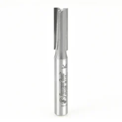 Amana Tool 45208 Carbide Tipped Straight Plunge High Production 1/4 D X 3/4 CH X 1/4 SHK X 2 Inch Long Router Bit