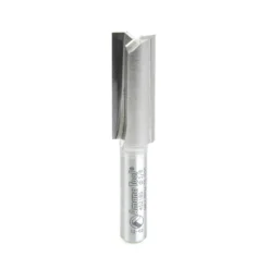 Amana Tool 45218S Carbide Tipped Straight Plunge High Production 3/8 D X 1 CH X 1/4 SHK X 2 Inch Long Router Bit