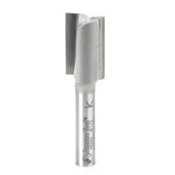 Amana Tool 45224 Carbide Tipped Straight Plunge High Production 1/2 D X 3/4 CH X 1/4 SHK X 1-3/4 Inch Long Router Bit