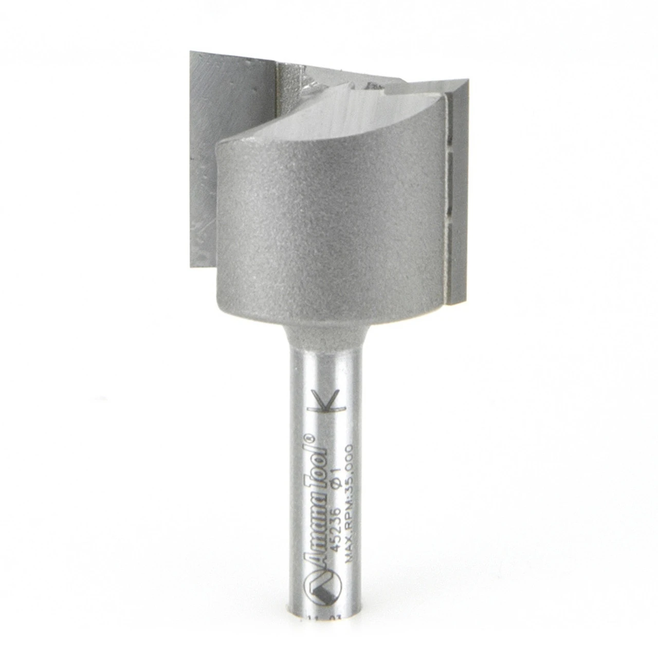 Amana Tool 45236 Carbide Tipped Straight Plunge High Production 1 D X 3/4 CH X 1/4 SHK X 2 Inch Long Router Bit 6 Amana Tool 45236 Carbide Tipped Straight Plunge High Production 1 D X 3/4 CH X 1/4 SHK X 2 Inch Long Router Bit - Image 4