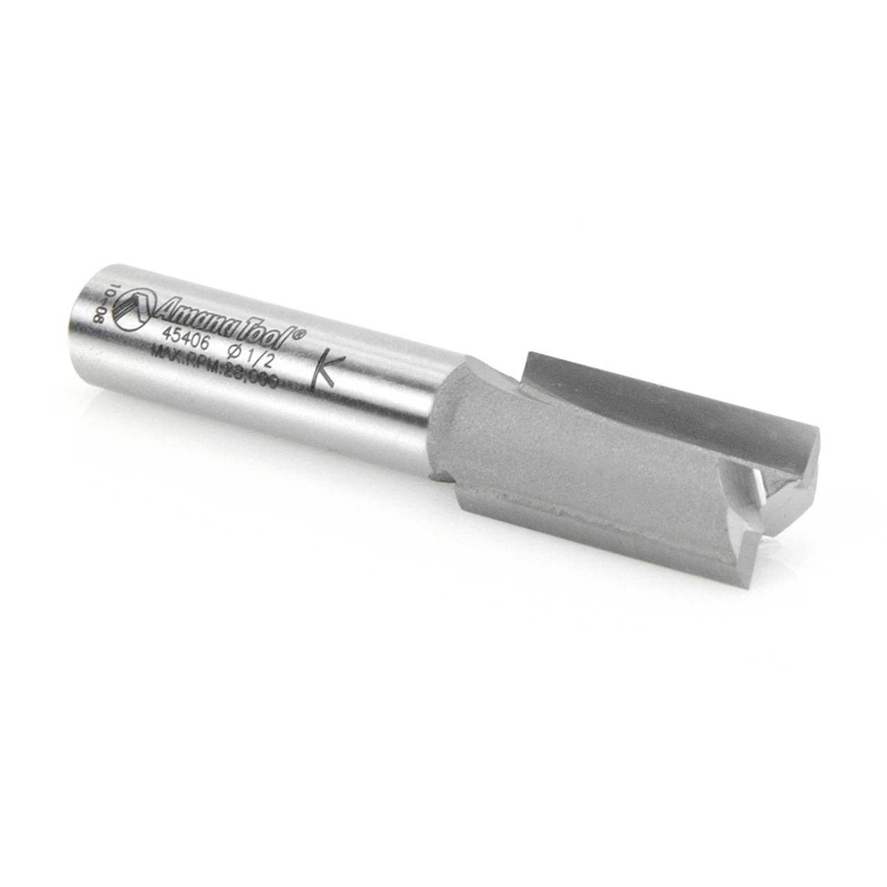 Amana Tool 45406 Carbide Tipped Straight Plunge High Production 1/2 D X 1 Inch CH X 3/8 SHK Router Bit 5 Amana Tool 45406 Carbide Tipped Straight Plunge High Production 1/2 D X 1 Inch CH X 3/8 SHK Router Bit - Image 3