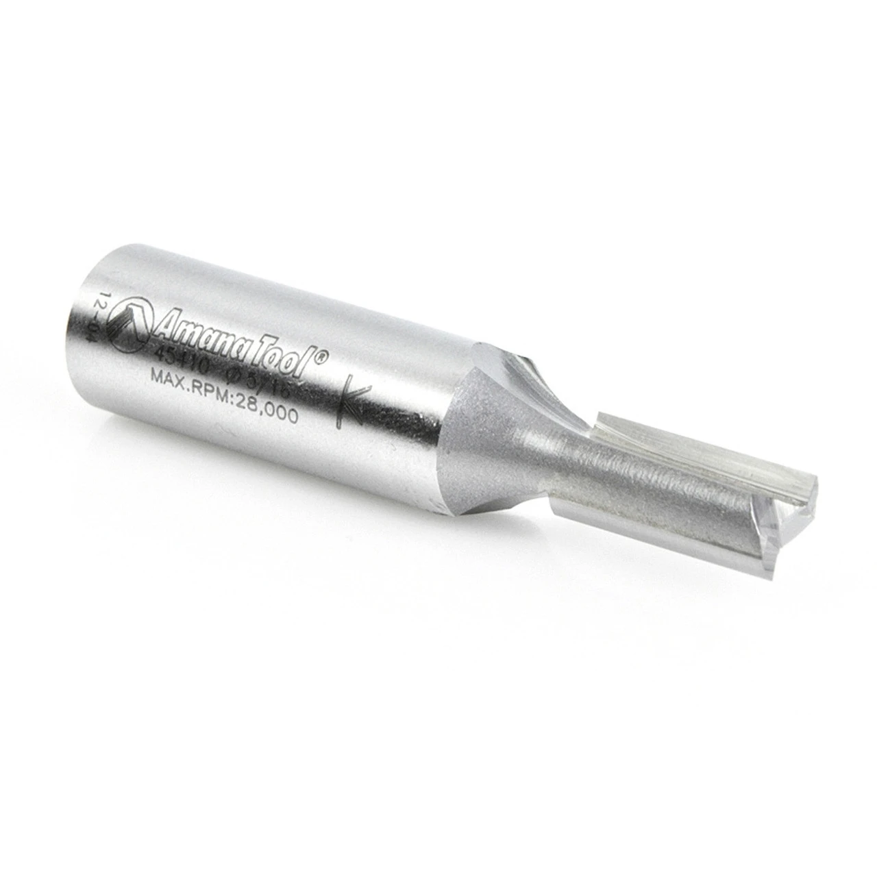 Amana Tool 45410 Carbide Tipped Straight Plunge High Production 5/16 D X 3/4 CH X 1/2 SHK X 2-1/2 Inch Long Router Bit 8 Amana Tool 45410 Carbide Tipped Straight Plunge High Production 5/16 D X 3/4 CH X 1/2 SHK X 2-1/2 Inch Long Router Bit - Image 6
