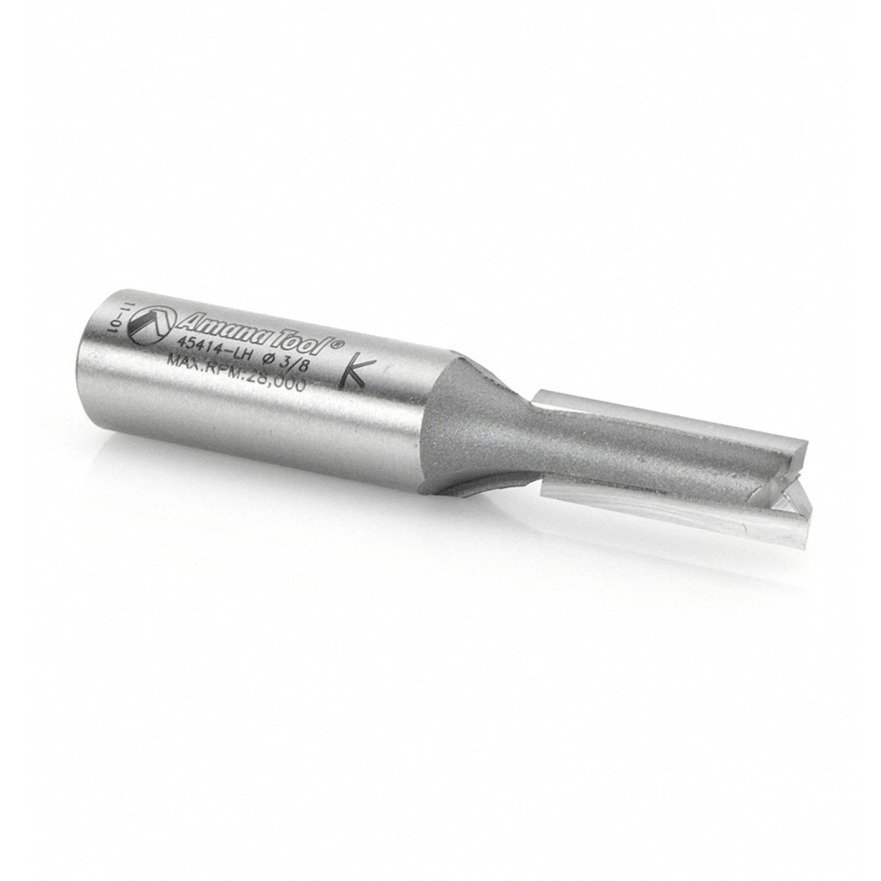 Amana Tool 45414-LH Carbide Tipped Left Hand Plunge 3/8 D X 1 Inch CH X 1/2 SHK Router Bit 5 Amana Tool 45414-LH Carbide Tipped Left Hand Plunge 3/8 D X 1 Inch CH X 1/2 SHK Router Bit - Image 3
