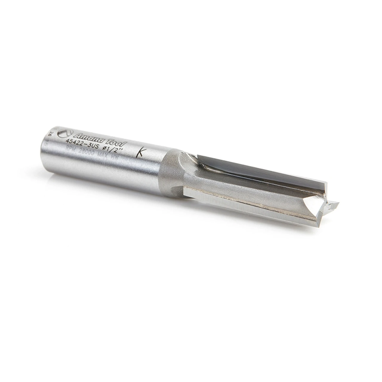 Amana Tool 45422-3US Carbide Tipped High Production 3 Deg Up-Shear Straight Plunge 1/2 D X 1-1/2 Inch CH X 1/2 SHK Router Bit 5 Amana Tool 45422-3US Carbide Tipped High Production 3 Deg Up-Shear Straight Plunge 1/2 D X 1-1/2 Inch CH X 1/2 SHK Router Bit - Image 3