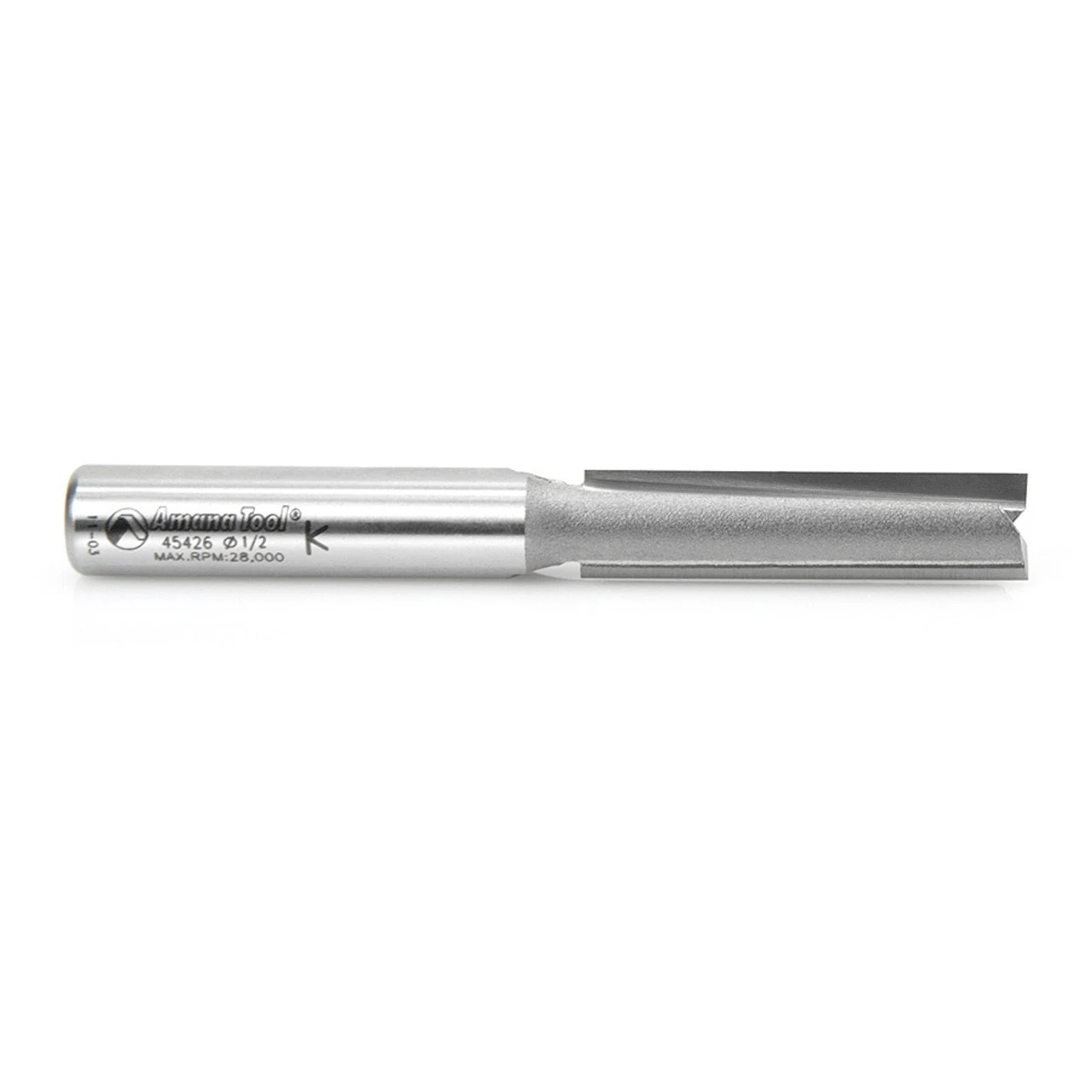 Amana Tool 45426 Carbide Tipped Straight Plunge High Production 1/2 D X 2 CH X 1/2 SHK X 4-1/4 Inch Long Router Bit 4 Amana Tool 45426 Carbide Tipped Straight Plunge High Production 1/2 D X 2 CH X 1/2 SHK X 4-1/4 Inch Long Router Bit - Image 2