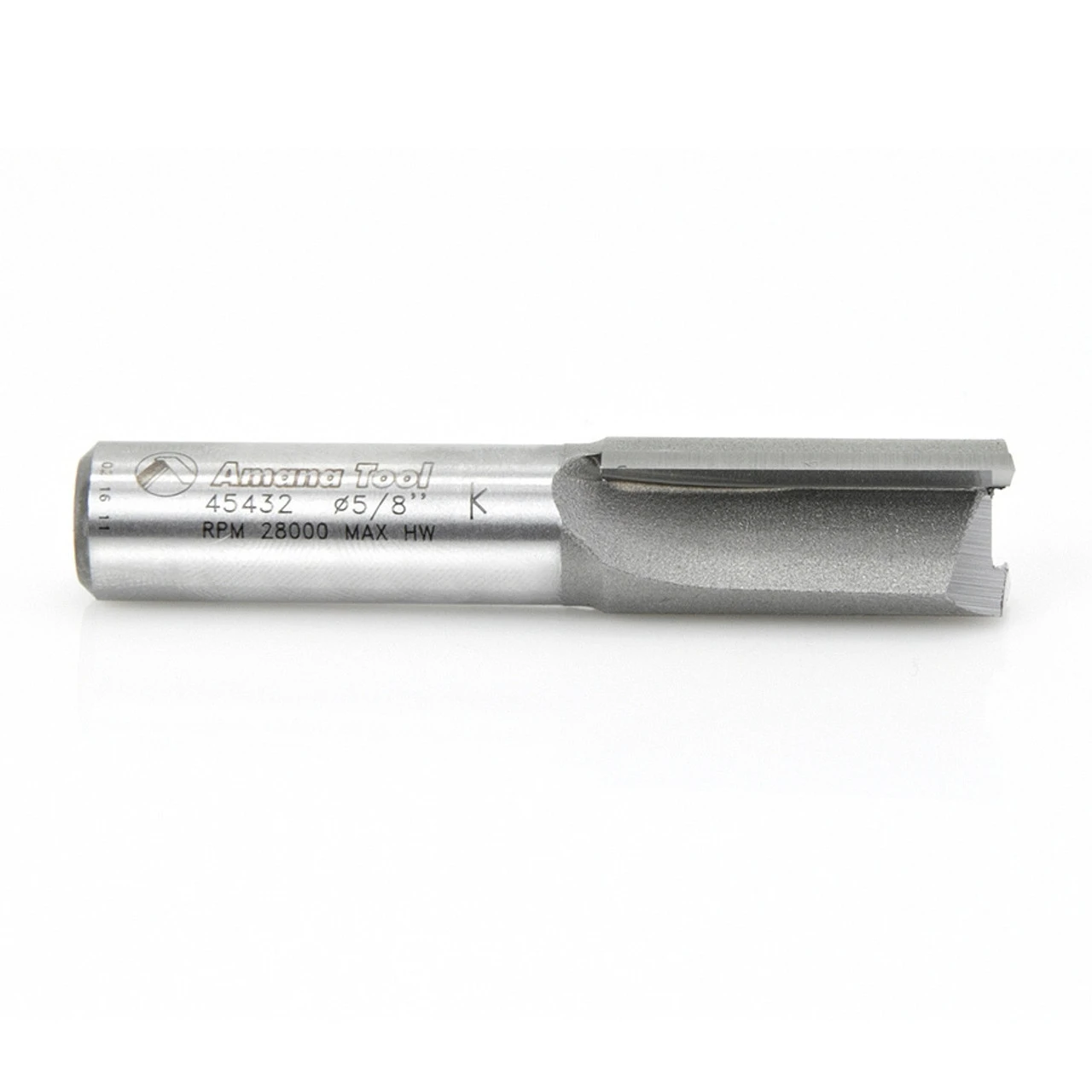 Amana Tool 45432 Carbide Tipped Straight Plunge High Production 5/8 D X 1-1/4 CH X 1/2 SHK X 2-7/8 Inch Long Router Bit 7 Amana Tool 45432 Carbide Tipped Straight Plunge High Production 5/8 D X 1-1/4 CH X 1/2 SHK X 2-7/8 Inch Long Router Bit - Image 5