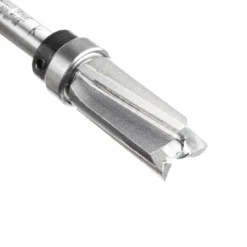 Amana Tool 45460-3DS Carbide Tipped Down Shear Angle Face Plunge Template 1/2 D X 1 CH X 1/4 Inch SHK W Upper Ball Bearing 3 Flute Router Bit -TOOLSTODAY Sales 45460 3ds z 50352.1686681203 1