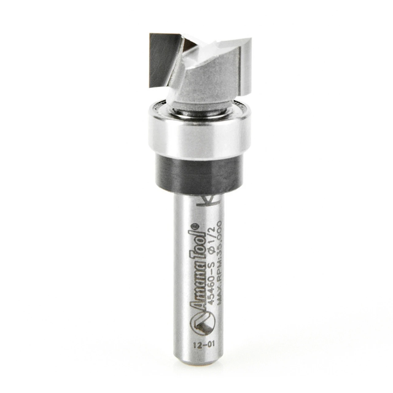 Amana Tool 45460-S Carbide Tipped Dado Clean Out 1/2 D X 1/4 CH X 1/4 Inch SHK W/ Upper Ball Bearing Router Bit 6 Amana Tool 45460-S Carbide Tipped Dado Clean Out 1/2 D X 1/4 CH X 1/4 Inch SHK W/ Upper Ball Bearing Router Bit - Image 4