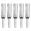 Amana Tool 45461-5, 5-Pack Carbide Tipped Flush Trim Plunge Template 1/2 D X 1-1/4 CH X 1/4 Inch SHK W/ Upper Ball Bearing Router Bits -TOOLSTODAY Sales 45461 5 46601.1696348929