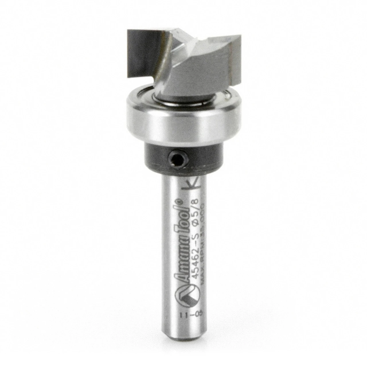 Amana Tool 45462-S Carbide Tipped Dado Clean Out 5/8 D X 1/4 CH X 1/4 Inch SHK W/ Upper Ball Bearing Router Bit 6 Amana Tool 45462-S Carbide Tipped Dado Clean Out 5/8 D X 1/4 CH X 1/4 Inch SHK W/ Upper Ball Bearing Router Bit - Image 4