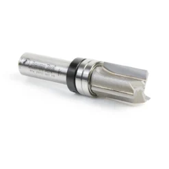 Amana Tool 45463-3TS Carbide Tipped Flush Trim Plunge Template 3/4 D X 1 CH X 1/2 Inch SHK W/ Upper Ball Bearing 3 Flute Router Bit -TOOLSTODAY Sales 45463 3ts c 00670.1686681062 1