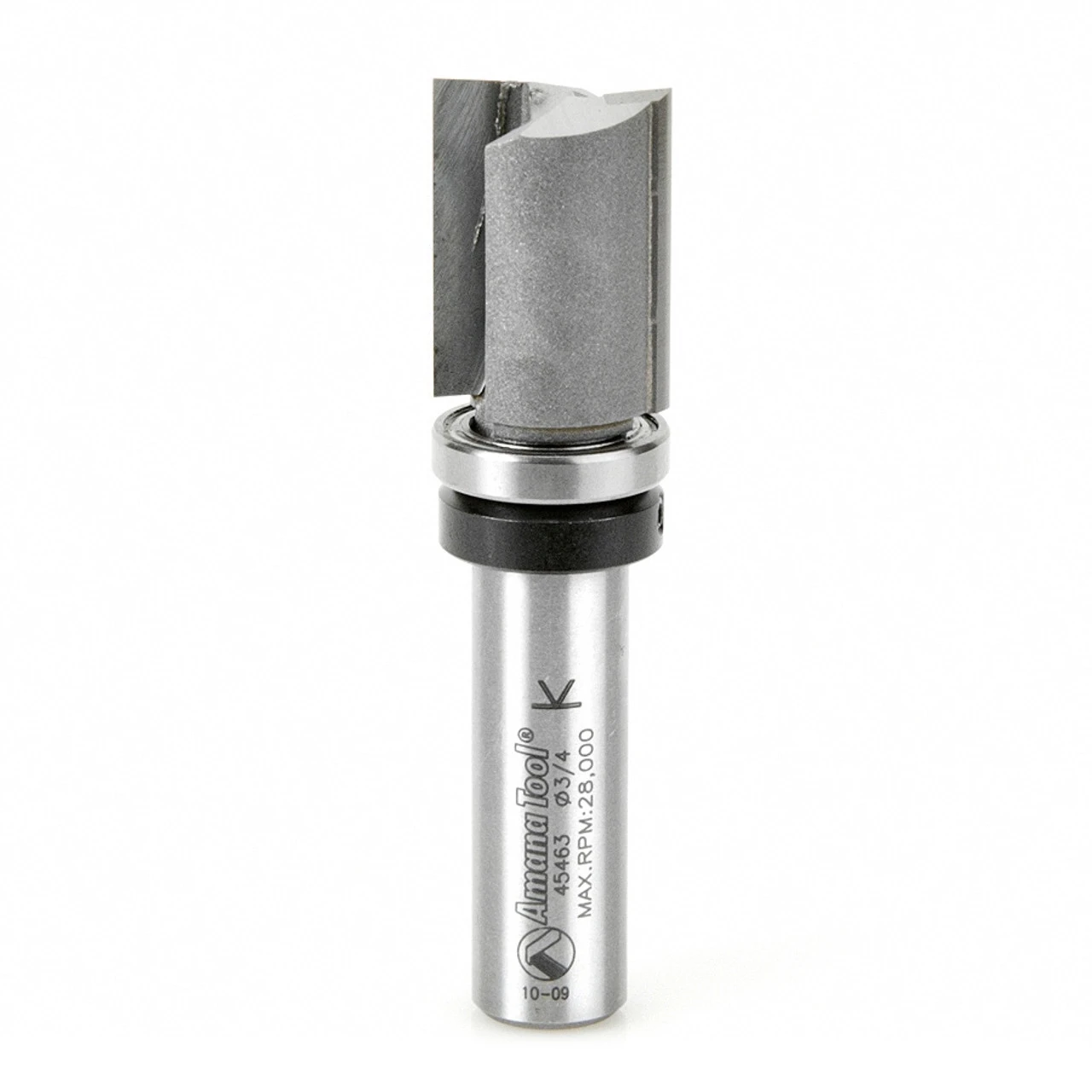 Amana Tool 45463 Carbide Tipped Flush Trim Plunge Template 3/4 D X 1 Inch CH X 1/2 SHK W/ Upper Ball Bearing Router Bit 6 Amana Tool 45463 Carbide Tipped Flush Trim Plunge Template 3/4 D X 1 Inch CH X 1/2 SHK W/ Upper Ball Bearing Router Bit - Image 4