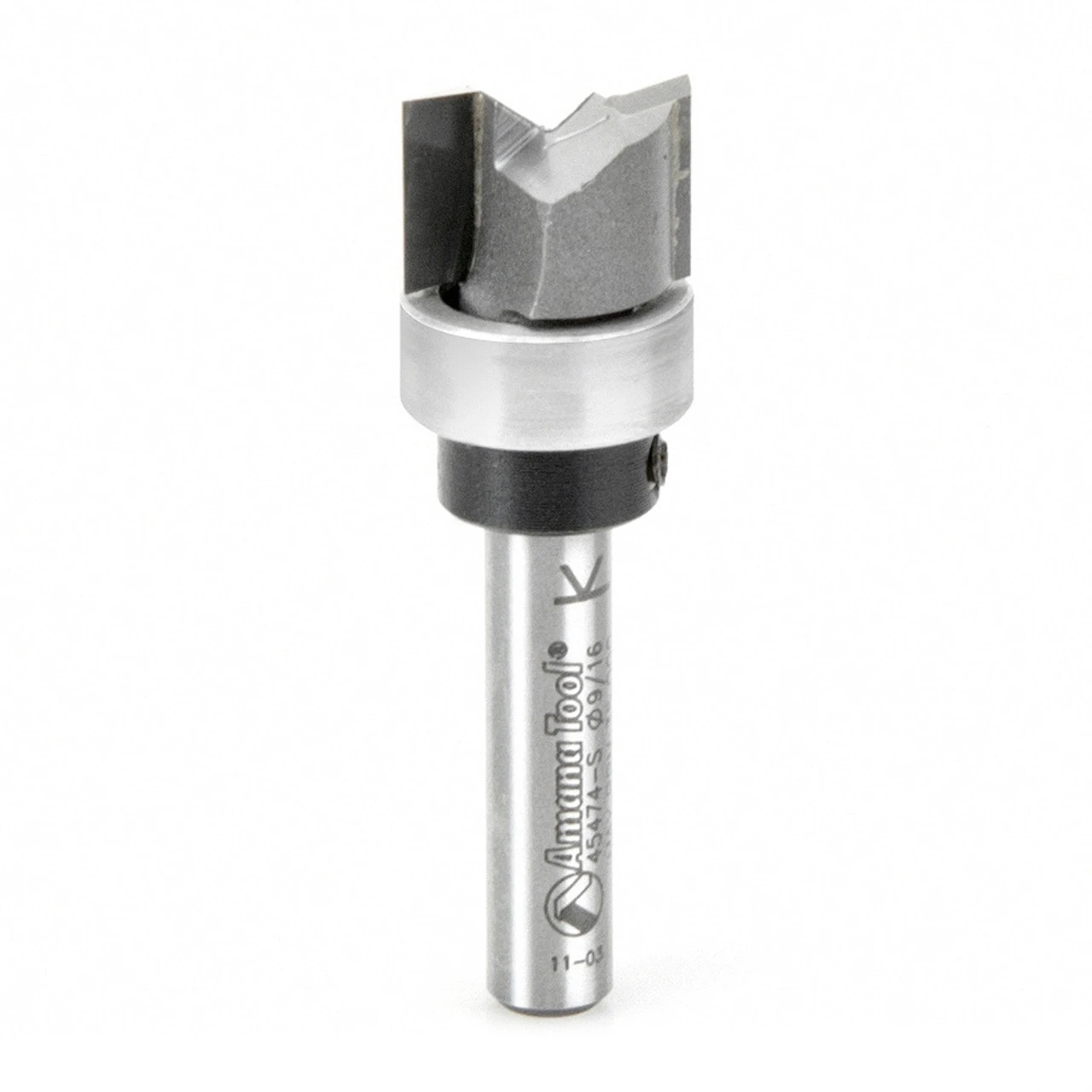 Amana Tool 45474-S Carbide Tipped Dado Clean Out 9/16 D X 1/4 CH X 1/4 Inch SHK W/ Upper Ball Bearing Router Bit 6 Amana Tool 45474-S Carbide Tipped Dado Clean Out 9/16 D X 1/4 CH X 1/4 Inch SHK W/ Upper Ball Bearing Router Bit - Image 4
