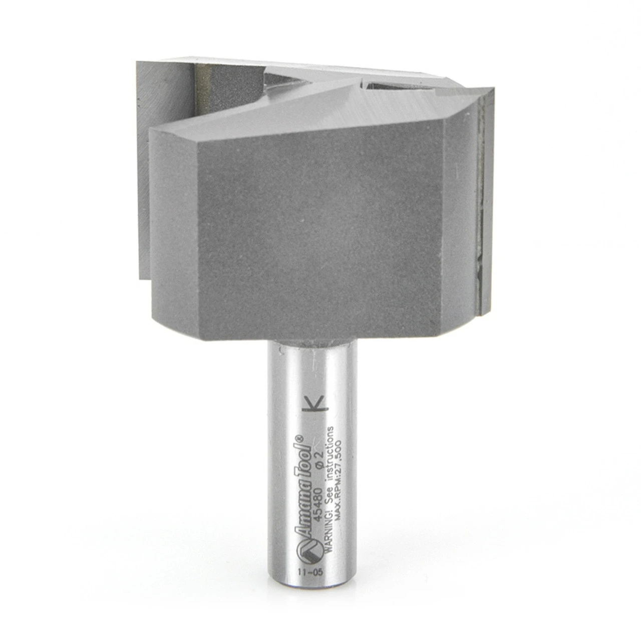 Amana Tool 45480 Carbide Tipped Straight Plunge High Production 2 D X 1-1/4 CH X 1/2 SHK X 2-7/8 Inch Long Router Bit 3 Amana Tool 45480 Carbide Tipped Straight Plunge High Production 2 D X 1-1/4 CH X 1/2 SHK X 2-7/8 Inch Long Router Bit