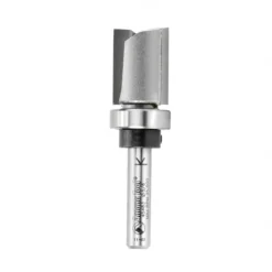 Amana Tool 45483 Carbide Tipped Flush Trim Plunge Template 5/8 D X 3/4 CH X 1/4 Inch SHK W/ Upper Ball Bearing Router Bit