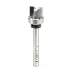 Amana Tool 45484 Carbide Tipped Flush Trim Plunge Template 1/2 D X 3/8 CH X 1/4 Inch SHK W/ Oversized Upper Ball Bearing Router Bit -TOOLSTODAY Sales 45484 1 84377.1686680963 1