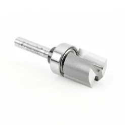 Amana Tool 45485 Carbide Tipped Flush Trim Plunge Template 3/4 D X 3/4 CH X 1/4 Inch SHK W/ Upper Ball Bearing Router Bit -TOOLSTODAY Sales 45485 c 1 00822.1686680993 1