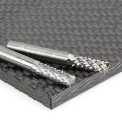 Amana Tool 46099 End Mill Point Diamond Pattern, Composite Cutting 1/4 Dia X 3/4 Cut Height X 1/4 Shank X 2 Inch Long Ultra-Fine Router Bit -TOOLSTODAY Sales 46110 5 1 94962.1686681147