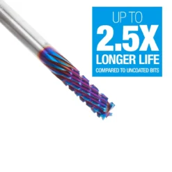 Amana Tool 46264-K SC Spektra Extreme Tool Life Coated Carbon Graphite Carbon Fiber Panel Cutting Down-Cut 1/4 D X 3/4 CH X 1/4 SHK X 3 Inch Long Down Cut Router Bit -TOOLSTODAY Sales 46264 k z 26094.1686680962 1