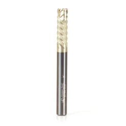 Amana Tool 46302 CNC Solid Carbide ZrN Coated Honeycomb Cutting 1/4 D X 3/4 CH X 1/4 SHK X 2-1/2 Inch Long, 6-Flute Router Bit -TOOLSTODAY Sales 46302 85697.1686681234 1