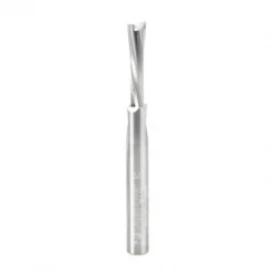 Amana Tool 46413 SC Slow Spiral ‘O’ Flute, Acrylic Cutting 1/4 D X 3/4 CH X 1/4 SHK X 2-1/2 Inch Long Down-Cut Router Bit
