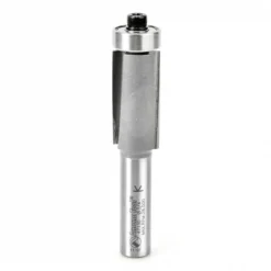 Amana Tool 47130 Carbide Tipped UpShear SuperTrim Flush 3/4 D X 1-1/2 CH X 1/2 Inch SHK W/ Lower Ball Bearing Router Bit