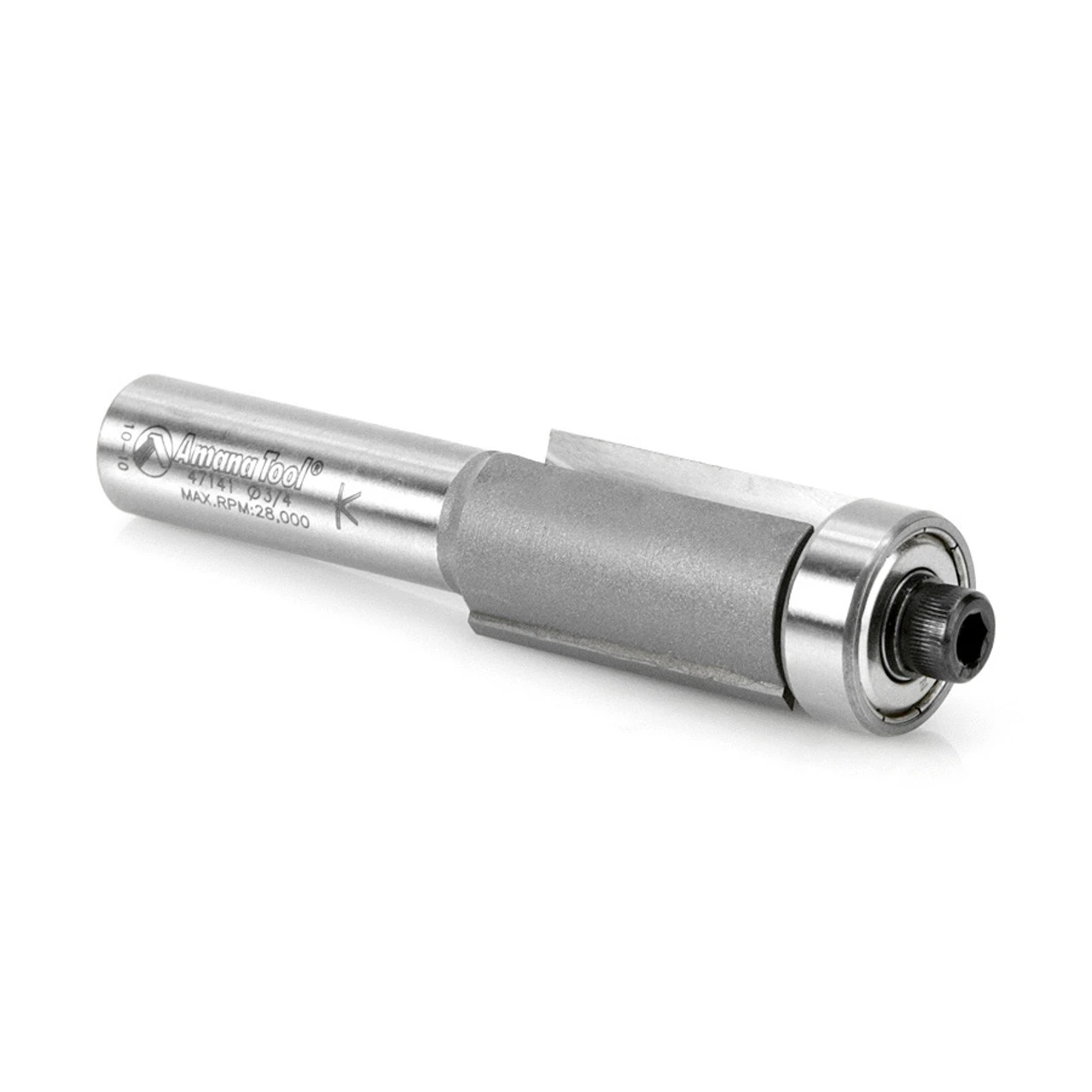 Amana Tool 47141 Carbide Tipped Flush Trim 3/4 D X 1-1/4 CH X 1/2 SHK X 3-1/2 Inch Long Router Bit W/ Lower Ball Bearing 5 Amana Tool 47141 Carbide Tipped Flush Trim 3/4 D X 1-1/4 CH X 1/2 SHK X 3-1/2 Inch Long Router Bit W/ Lower Ball Bearing - Image 3