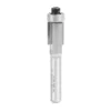 Amana Tool 47193 Carbide Tipped Overhang Trim 1/64 Overhang X 3/8 Dia X 1/2 Cut Height X 1/4 Inch Shank W/ Lower Ball Bearing Router Bit -TOOLSTODAY Sales 47193 82413.1686681177