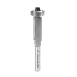 Amana Tool 47195 Carbide Tipped Overhang Trim 1 Overhang X 3/8 Dia X 1 Cut Height X 1/4 Inch Shank W/ Lower Ball Bearing Router Bit