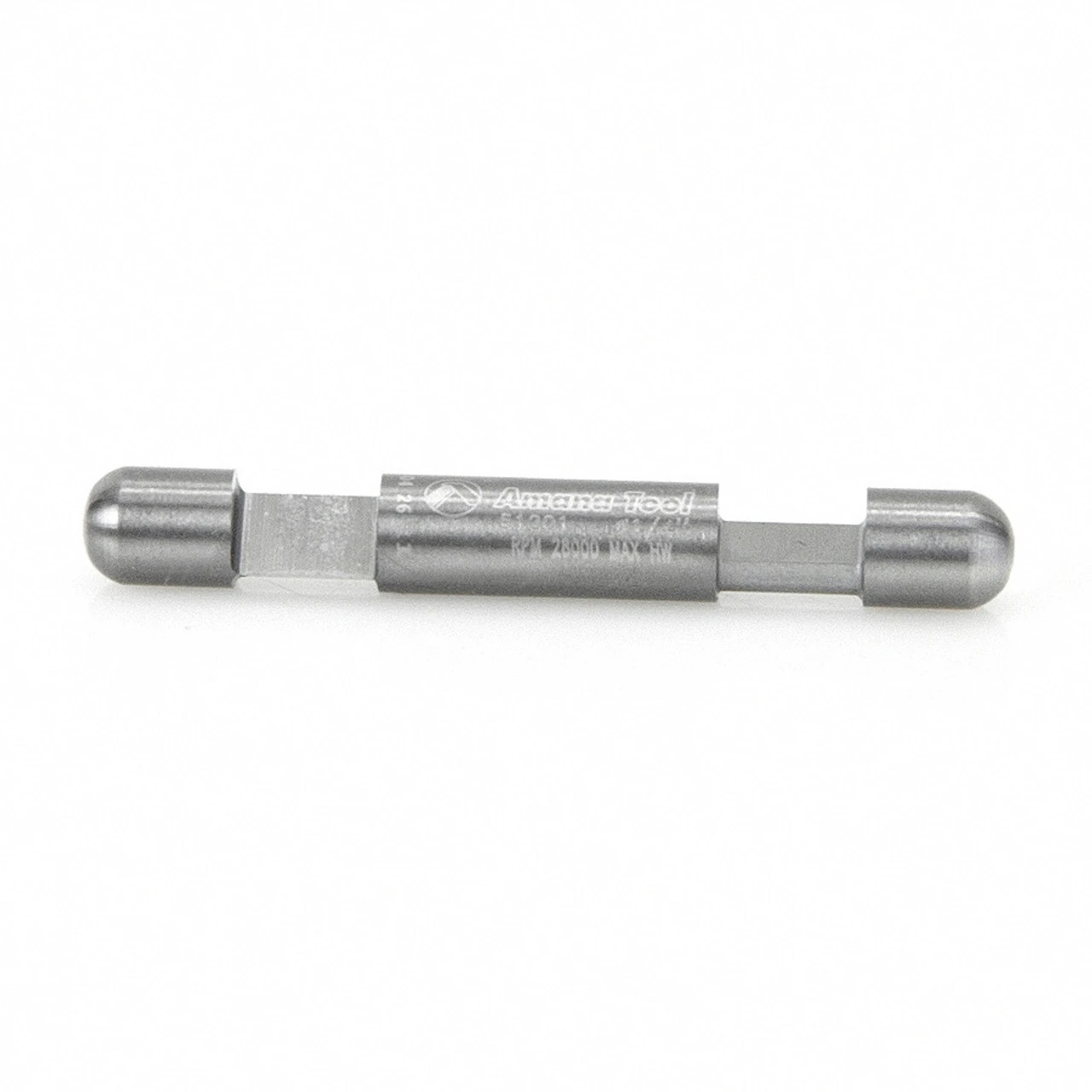 Amana Tool 51201 Solid Carbide Double End Panel Pilot Flush Trim 1/4 D X 1/4 CH X 1/4 SHK X 2 Inch Long Single Flute Router Bit 7 Amana Tool 51201 Solid Carbide Double End Panel Pilot Flush Trim 1/4 D X 1/4 CH X 1/4 SHK X 2 Inch Long Single Flute Router Bit - Image 5