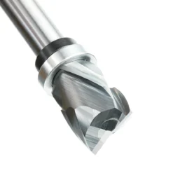 Amana Tool 57176 Solid Carbide (Brazed To Steel Shank) Spiral Pattern/Plunge Compression 7/8 D X 1-9/64 CH X 1/2 Inch SHK W/ Upper Ball Bearing Router Bit -TOOLSTODAY Sales 57176 z 29549.1686681265