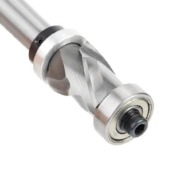 Amana Tool 57178 Solid Carbide (Brazed To Steel Shank) Spiral Flush Trim Compression 7/8 D X 1-1/8 CH X 1/2 Inch SHK W/ Upper And Lower Ball Bearing Router Bit -TOOLSTODAY Sales 57178 z 43027.1686680980 1