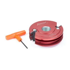 Amana Tool 61275 Insert Carbide 2-Wing Stile & Rail 120mm (4-3/4) D X 40mm (1-1/2) CH X 1-1/4 Bore Profile #4 Steel Shaper Cutter