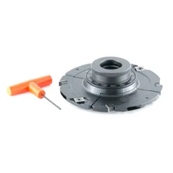 Amana Tool 61340 Insert Carbide Adjustable Groove W/Scorer & Ring Nut 160mm D X 8.0 To 15.0mm CH X 1-1/4 Bore Shaper Cutter -TOOLSTODAY Sales 61340 b 2 49370.1686681049 1